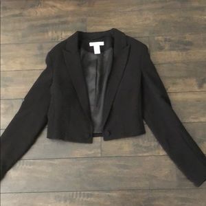 H&M cropped blazer